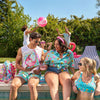 Sunset Blush Women's Two Piece Swim Suit 39036081144064