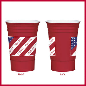 Red, White and Blue Solo Cup (Set of  2)